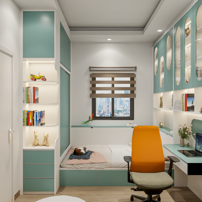Bàn giao dự án thiết kế phòng ngủ cho nhà chị Thuỷ Thủ Đức, TP.HCM Bàn giao dự án thiết kế phòng ngủ cho nhà chị Thuỷ, Thủ Đức