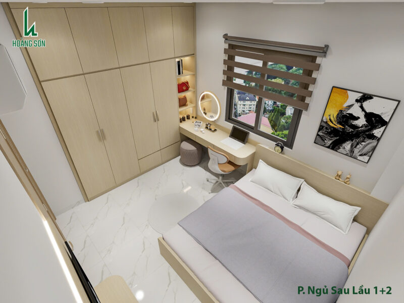 Bàn làm việc kết hợp góc làm việc tiện nghi