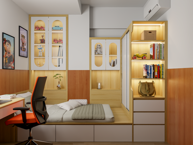 Bàn giao dự án thiết kế phòng ngủ cho nhà chị Thanh Gò Vấp, TP.HCM Bàn giao dự án thiết kế phòng ngủ cho nhà chị Thanh quận Gò Vấp