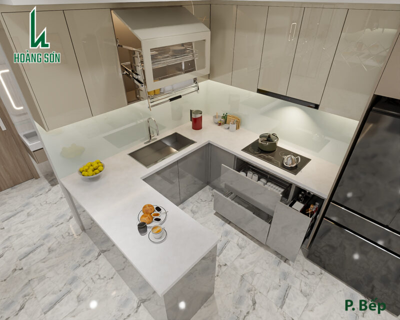 Bàn giao dự án thiết kế phòng bếp cho nhà chị Thanh quận 12, TP.HCM Dự án thiết kế phòng ngủ cho nhà chị Thanh quận 12