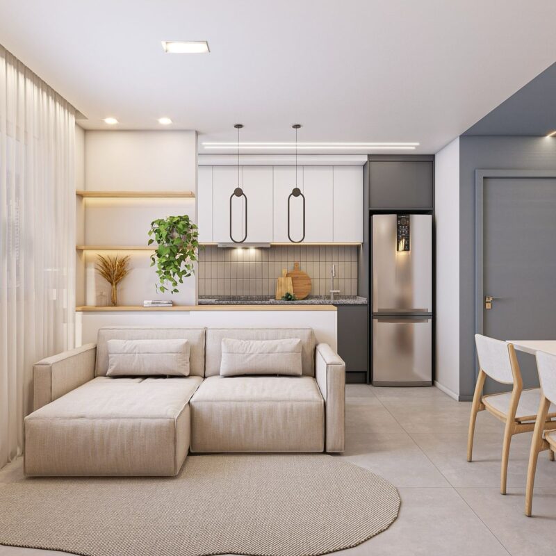 Mẫu căn hộ 1 phòng ngủ đẹp, hiện đại và sang trọng Bí quyết thiết kế căn hộ 1 phòng ngủ đẹp