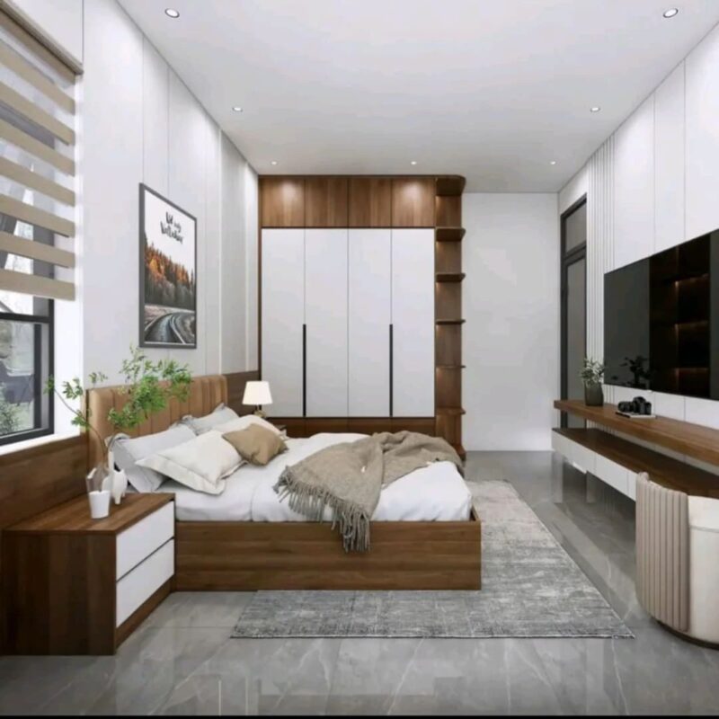 Bộ giường tủ phòng ngủ đẹp