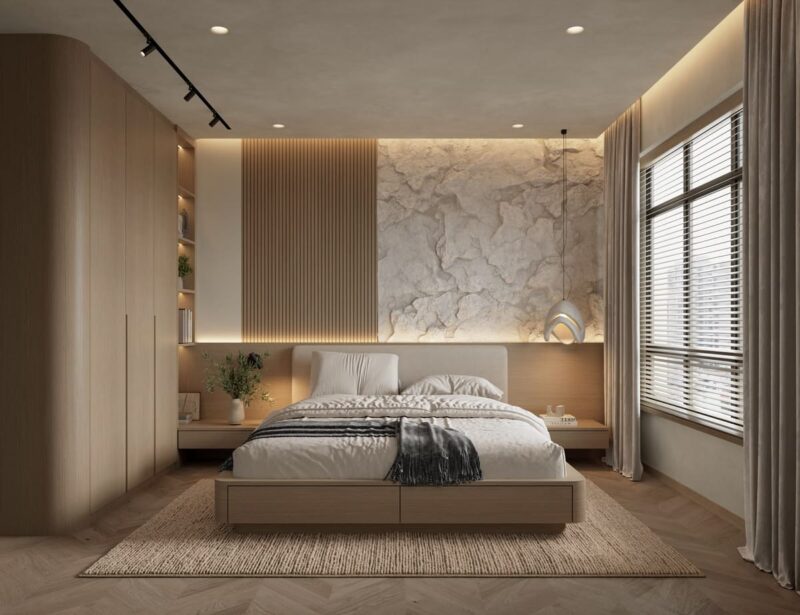 Bộ giường tủ phòng ngủ đẹp 