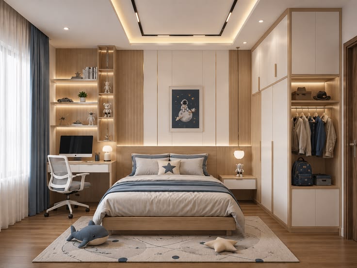 Bộ giường tủ phòng ngủ đẹp 