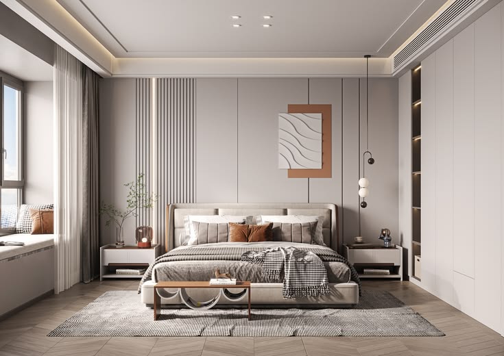 Cách bố trí giường ngủ đúng và tốt cho sức khoẻ bạn nên biết Bố trí giường ngủ