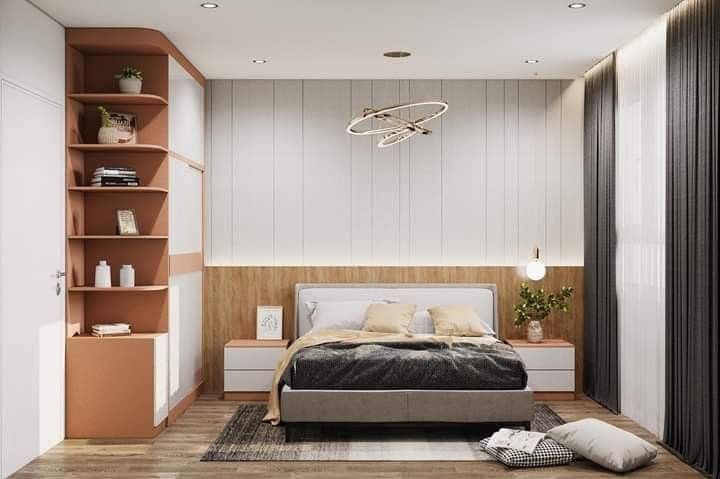 Bố trí phòng ngủ đẹp mắt 