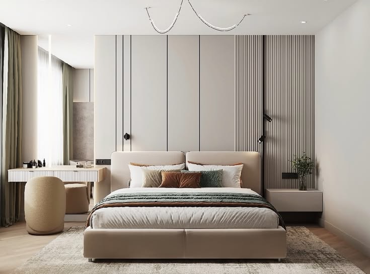 Giường ngủ thấp cho phòng ngủ nhỏ 1