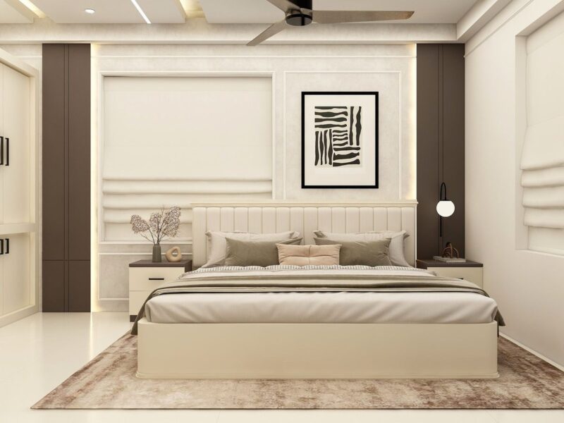 Giường ngủ thấp cho phòng ngủ nhỏ 1