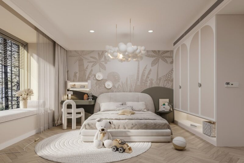 Hình ảnh phòng ngủ đẹp của trẻ em 