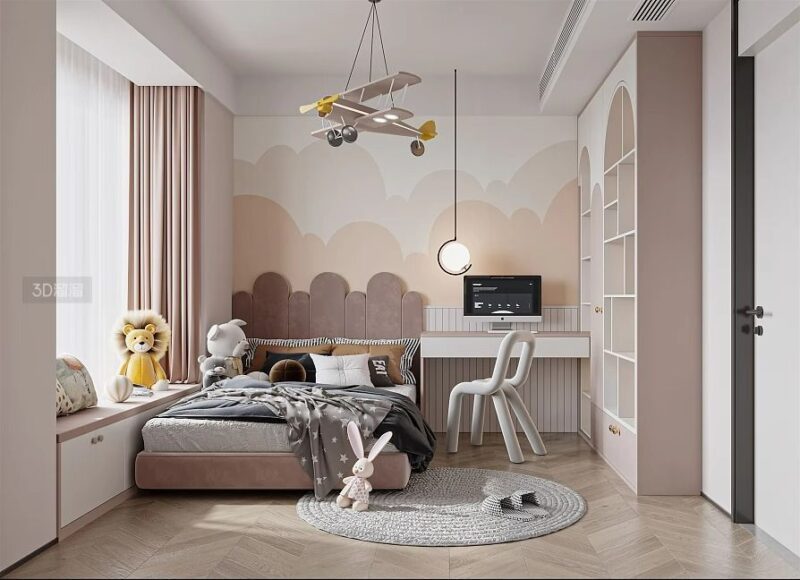 Hình ảnh phòng ngủ đẹp của trẻ em 