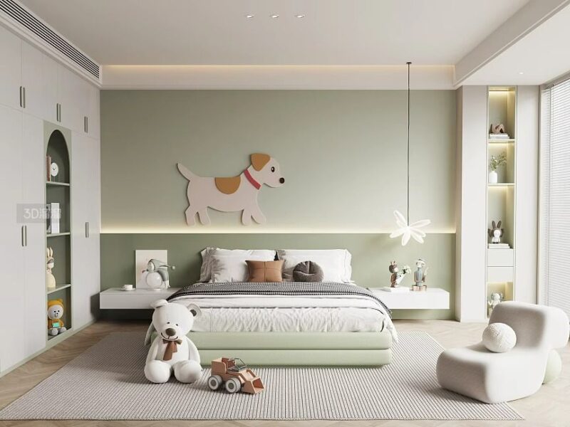 Hình ảnh phòng ngủ đẹp của trẻ em 