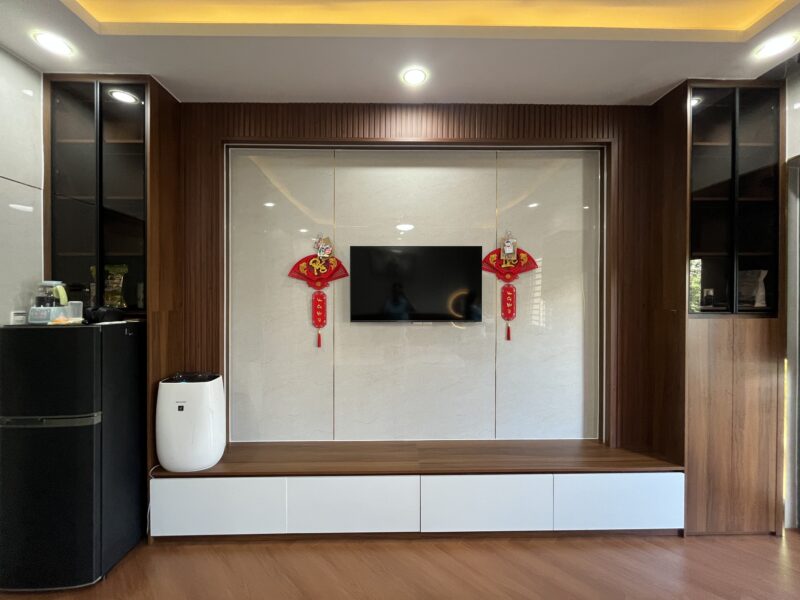 Bàn giao dự án thiết kế phòng ngủ cho nhà anh Hiệp quận 8, TP.HCM Dự án thiết kế phòng ngủ cho nhà anh Hiệp quận 8