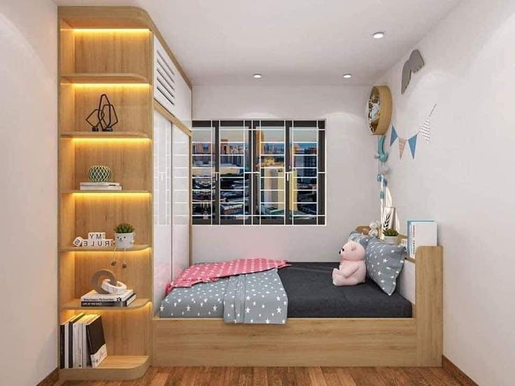Cách trang trí phòng ngủ trong không gian nhỏ hợp lý và tiện nghi Lựa chọn giường ngủ tích hợp ngăn chứa đồ