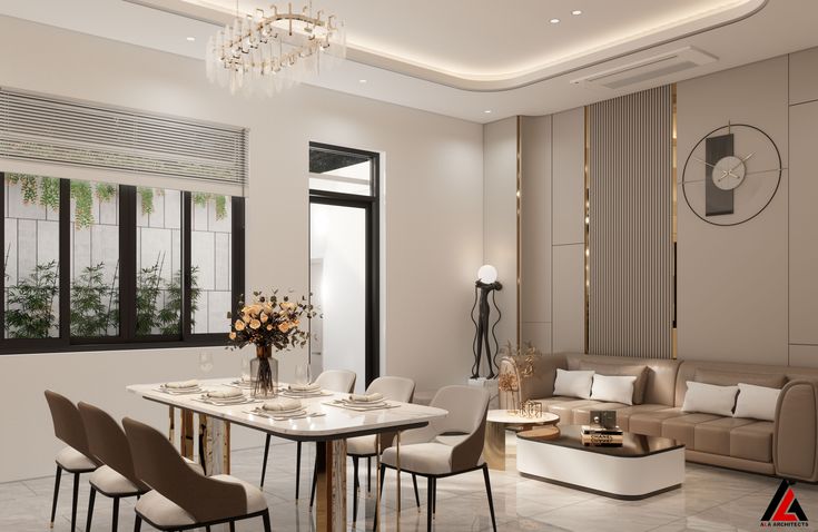 Mẫu chung cư 2 phòng ngủ kết hợp không gian làm việc