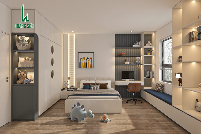 Mẫu nội thất phòng ngủ 3d 