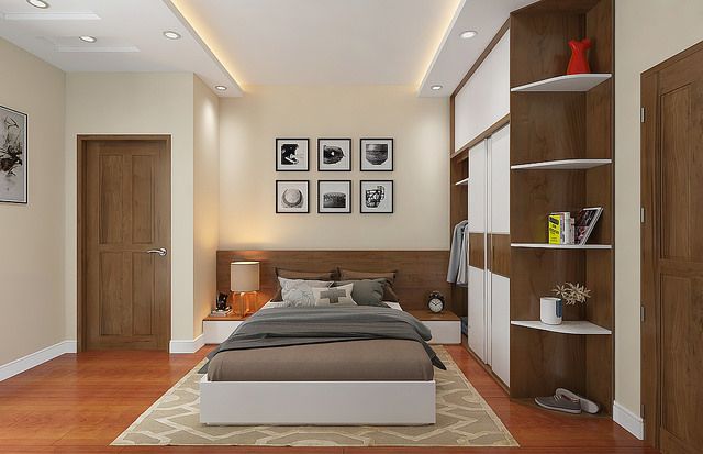 Màu sắc nội thất phòng ngủ mùa đông giúp tăng cảm giác ấm cúng Màu sắc nội thất phòng ngủ mùa đông