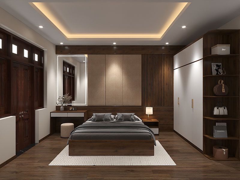 Màu sắc nội thất phòng ngủ mùa đông giúp tăng cảm giác ấm cúng Màu sắc nội thất phòng ngủ mùa đông