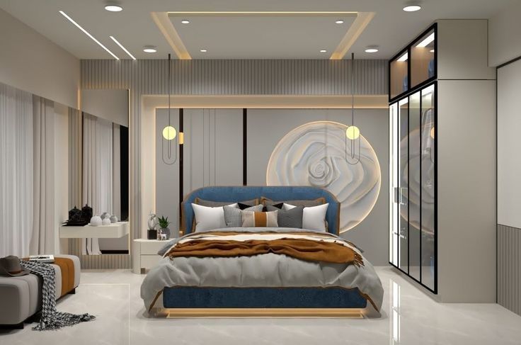 Mẫu trang trí phòng ngủ sang chảnh