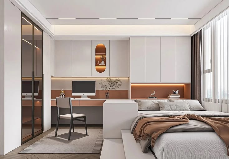 Mẫu tủ đẹp phòng ngủ 