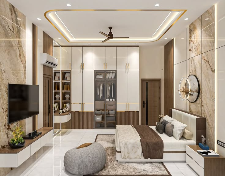 Mẫu tủ đẹp phòng ngủ 