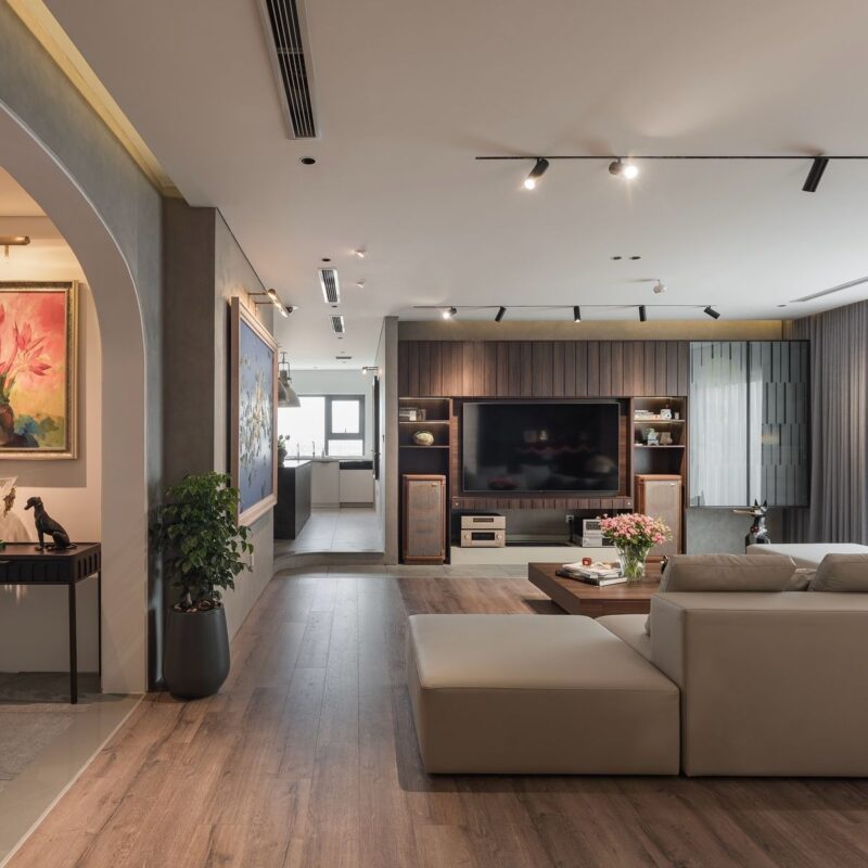 Những lưu ý khi thiết kế và thi công chung cư 2 phòng ngủ