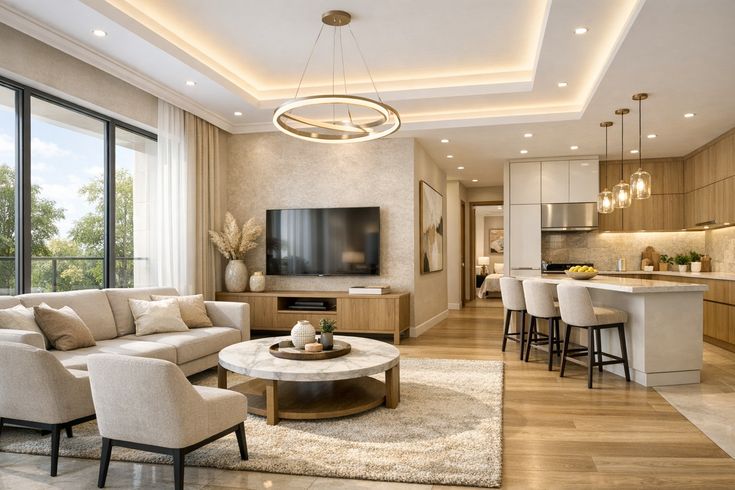 Nội thất chung cư 2 phòng ngủ