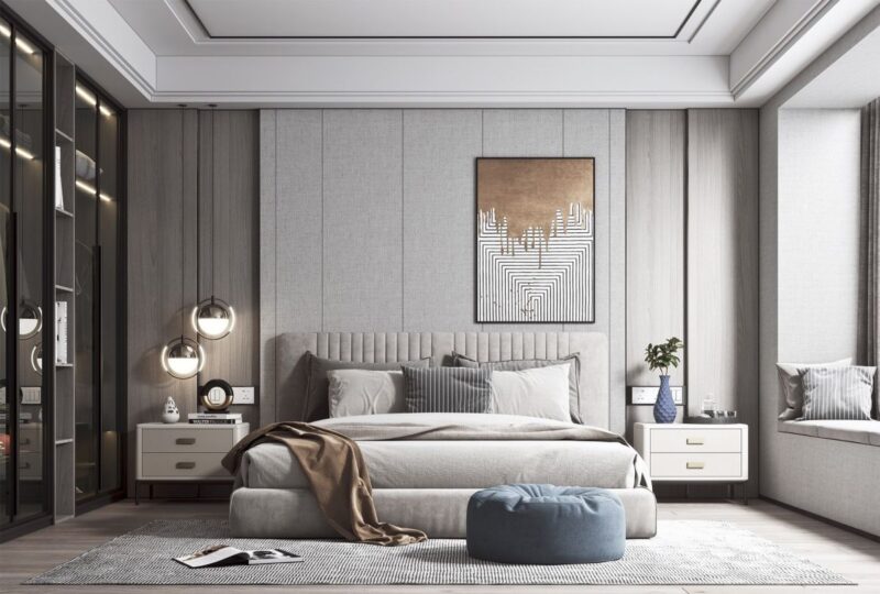 Tổng hợp các mẫu nội thất phòng ngủ nhà phố đẹp, hiện đại Nội thất phòng ngủ nhà phố