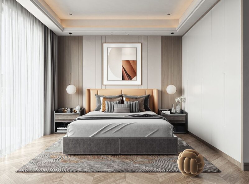 Tổng hợp các mẫu nội thất phòng ngủ nhà phố đẹp, hiện đại Nội thất phòng ngủ nhà phố