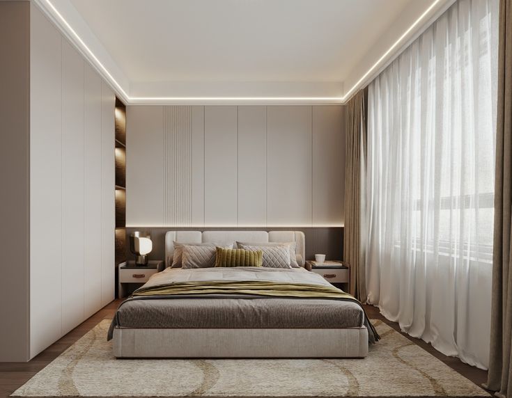 Tổng hợp các mẫu nội thất phòng ngủ nhà phố đẹp, hiện đại Nội thất phòng ngủ nhà phố