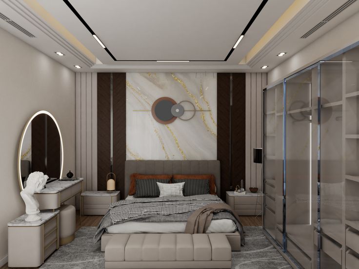 Thiết kế và thi công nội thất phòng ngủ trọn gói đẹp, hiện đại tại TP.HCM Nội thất phòng ngủ trọn gói
