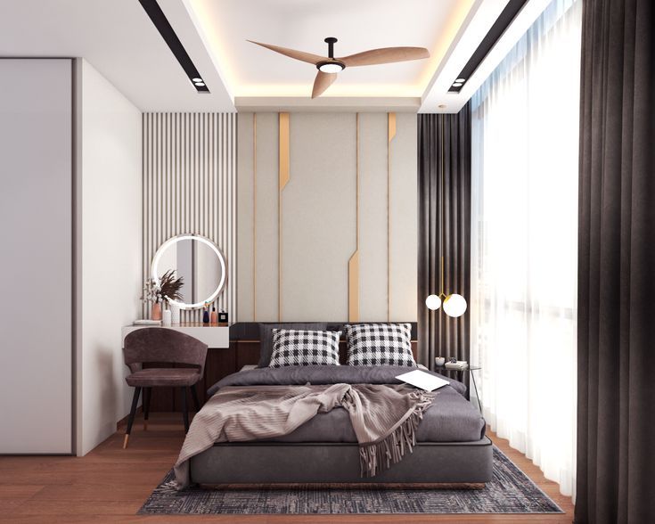 Thiết kế và thi công nội thất phòng ngủ trọn gói đẹp, hiện đại tại TP.HCM Nội thất phòng ngủ trọn gói