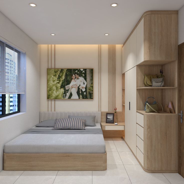 Thiết kế và thi công nội thất phòng ngủ trọn gói đẹp, hiện đại tại TP.HCM Nội thất phòng ngủ trọn gói