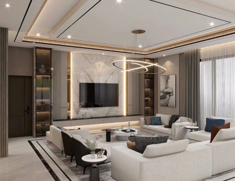 Tổng hợp các mẫu phòng khách nhà phố hiện đại Phòng khách nhà phố