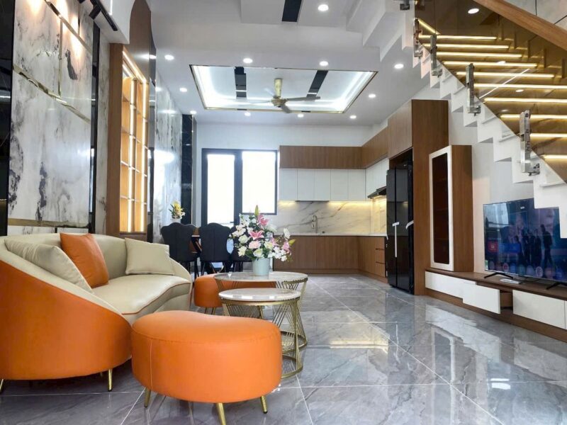 Có nên xây phòng khách thông phòng bếp không? Lưu ý phong thuỷ bạn cần biết Phòng khách thông phòng bếp