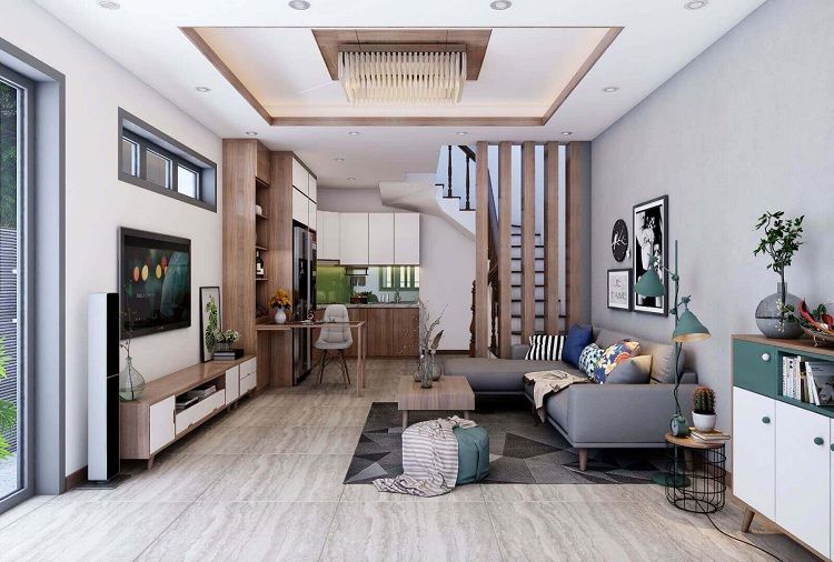 Có nên xây phòng khách thông phòng bếp không? Lưu ý phong thuỷ bạn cần biết Phòng khách thông phòng bếp