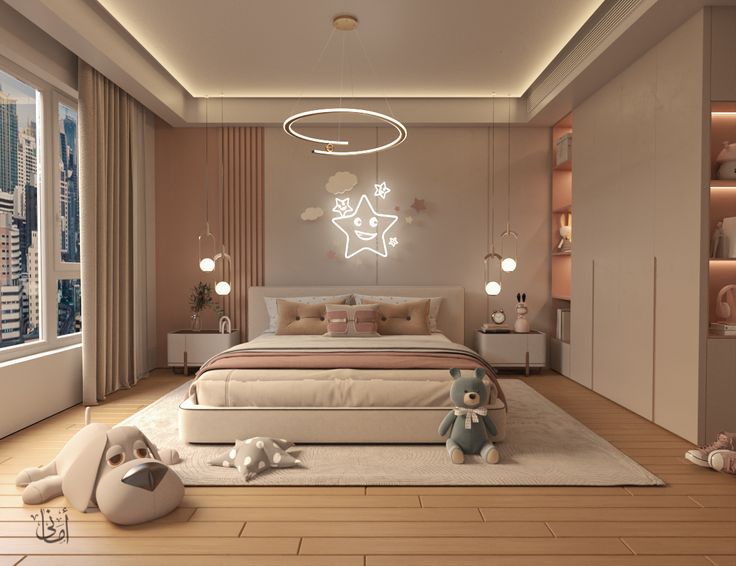 Phòng ngủ cho bé từ 7–12 tuổi