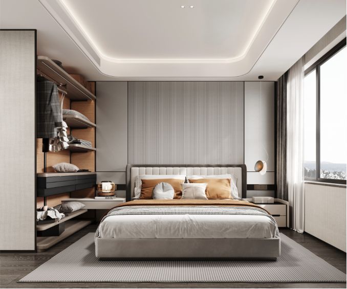 Phòng ngủ đẹp và hiện đại 