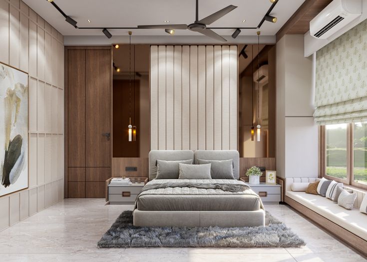 Phòng ngủ đẹp và hiện đại 