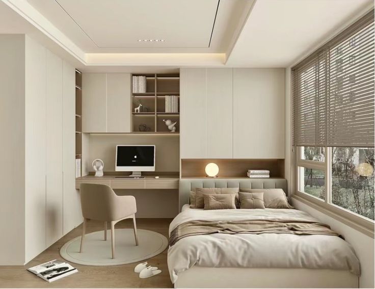 Tổng hợp các mẫu phòng ngủ thiết kế thông minh, tối ưu diện tích Phòng ngủ thiết kế thông minh