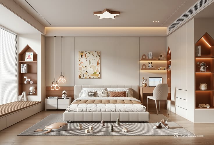 Tổng hợp các mẫu phòng ngủ thiết kế thông minh, tối ưu diện tích Phòng ngủ thiết kế thông minh