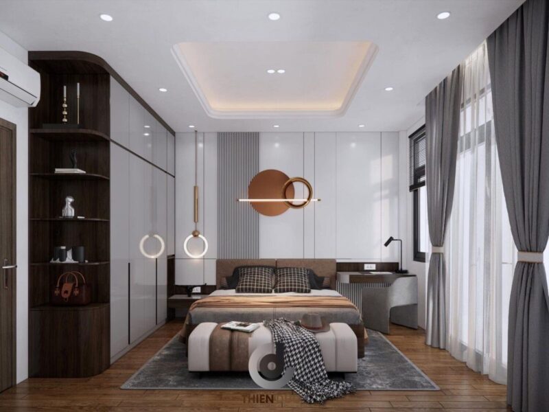Tổng hợp các mẫu phòng ngủ thiết kế thông minh, tối ưu diện tích Phòng ngủ thiết kế thông minh
