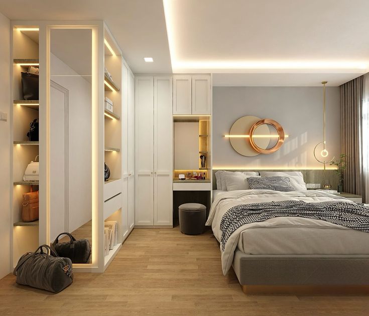 Tổng hợp các mẫu phòng ngủ thiết kế thông minh, tối ưu diện tích Phòng ngủ thiết kế thông minh