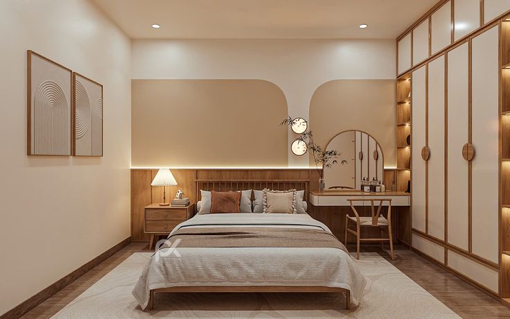 Tổng hợp các mẫu phòng ngủ thiết kế thông minh, tối ưu diện tích Phòng ngủ thiết kế thông minh