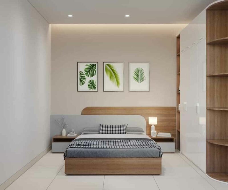 Tổng hợp các mẫu phòng ngủ vợ chồng 10m2 tại Nội thất Hoàng Sơn Phòng ngủ vợ chồng 10m2