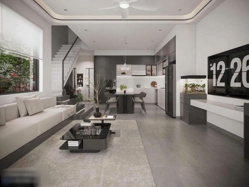Thi công nội thất nhà phố 