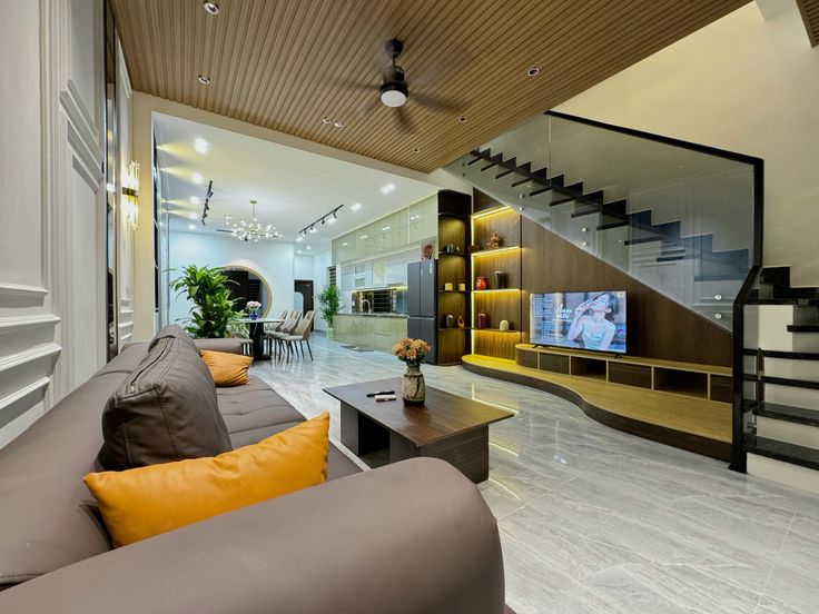 Thi công nội thất nhà phố 