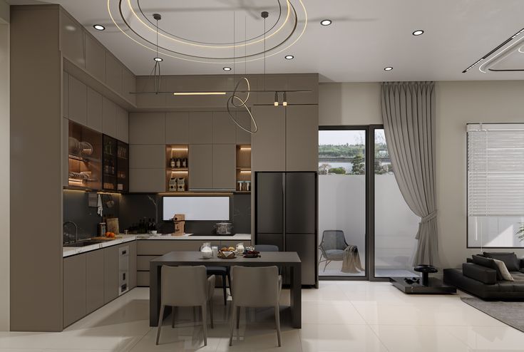 Thiết kế chung cư 2 phòng ngủ sang trọng, hiện đại nhất năm 2026 Thiết kế chung cư 2 phòng ngủ