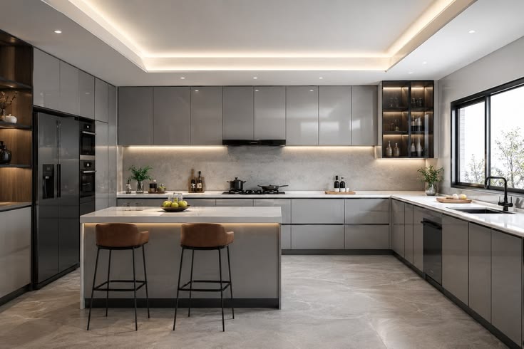 Tổng hợp các mẫu thiết kế nội thất phòng bếp đẹp nhất năm 2026 Thiết kế nội thất phòng bếp
