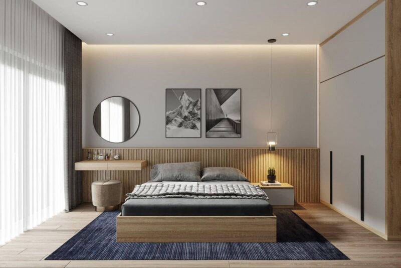 Thiết kế nội thất phòng ngủ đơn giản