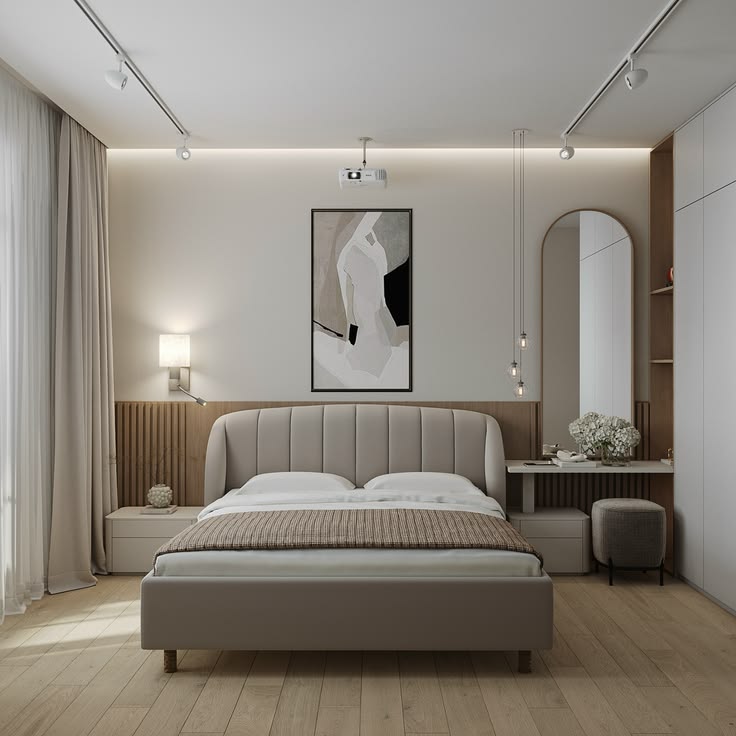 Thiết kế nội thất phòng ngủ đơn giản